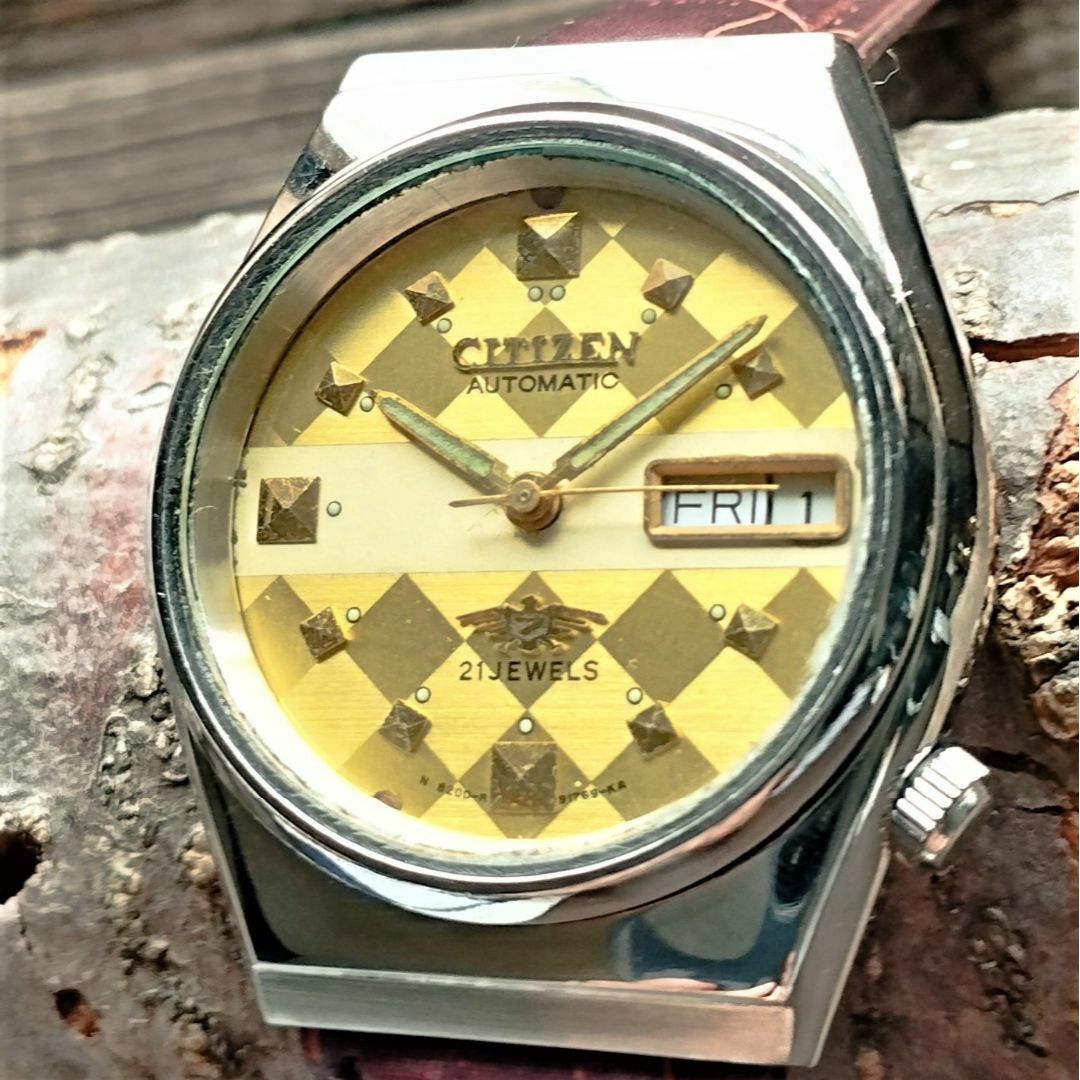 CITIZEN 自動巻き1970年代！ヴィンテージ腕時計