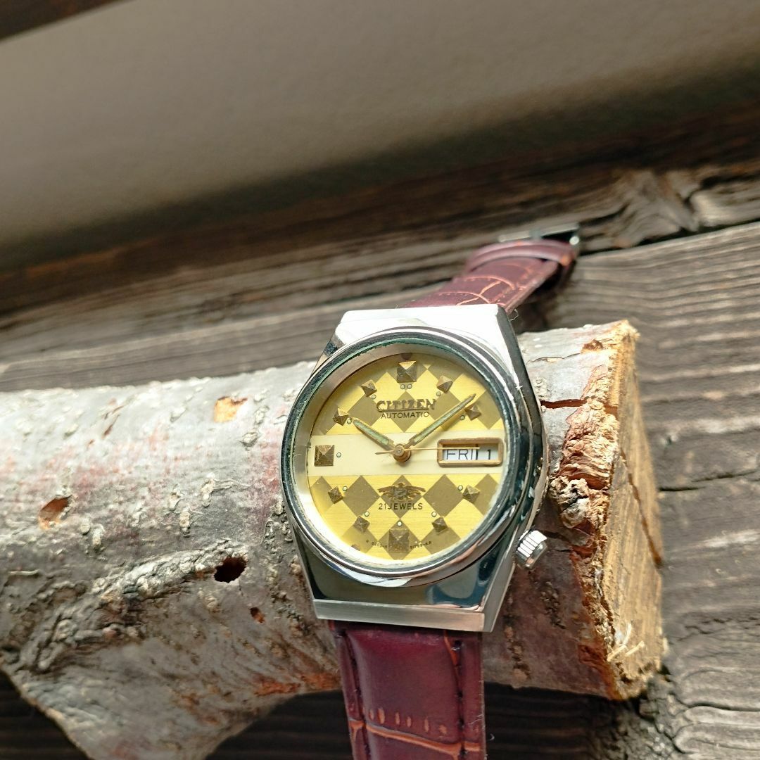 OH済み CITIZEN 自動巻き1970年代!ヴィンテージ腕時計