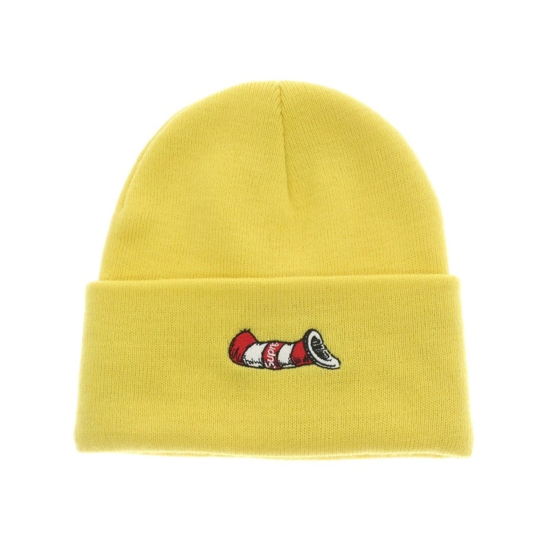 【中古】シュプリーム Supreme 2018年秋冬 Cat In The Hat Beanie アクリル ビーニー ニットキャップ イエロー【メンズ】 シュプリーム Supreme 2018年秋冬 Cat In The Hat Beanie アクリル ビーニー ニットキャップ イエロー【メンズ】