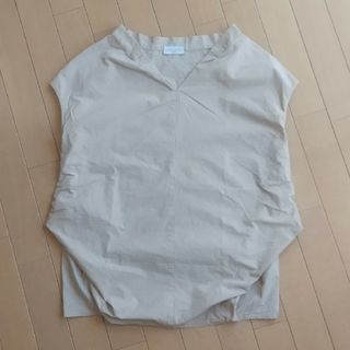 ドゥーズィエムクラス(DEUXIEME CLASSE)の【専用】ドゥーズィエムクラス ノースリーブ ブラウス リネン(シャツ/ブラウス(半袖/袖なし))