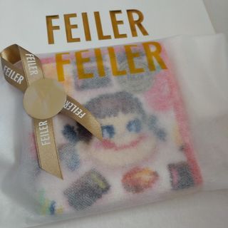 フェイラー(FEILER)の《旗艦店限定カラー》FEILER ペコちゃん ハンカチ(ハンカチ)