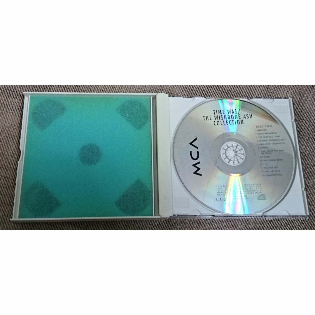 ＣＤ：ウィッシュボーン・アッシュ 「Time Was～グレイテスト・ヒッツ～」 エンタメ/ホビーのCD(ポップス/ロック(洋楽))の商品写真