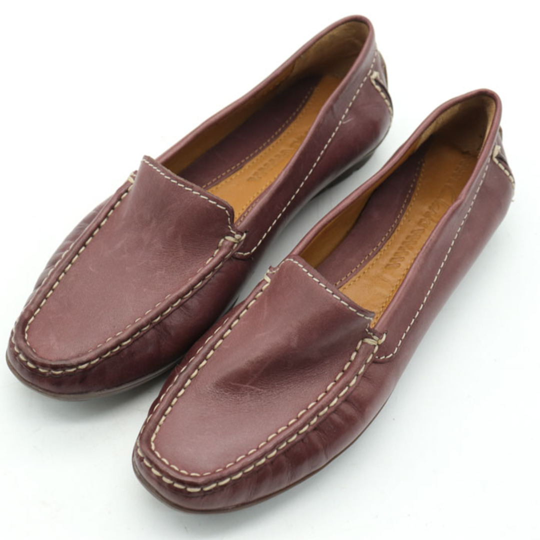 中古品綺麗Clarks クラークス 本革レザー ドライビングシューズ