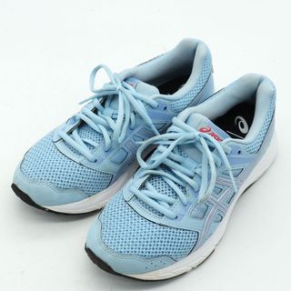 アシックス(asics)のアシックス ランニングシューズ ゲル コンテンド GEL-CONTEND 5 1012A234 スニーカー 運動靴 レディース 25cmサイズ ブルー asics(スニーカー)