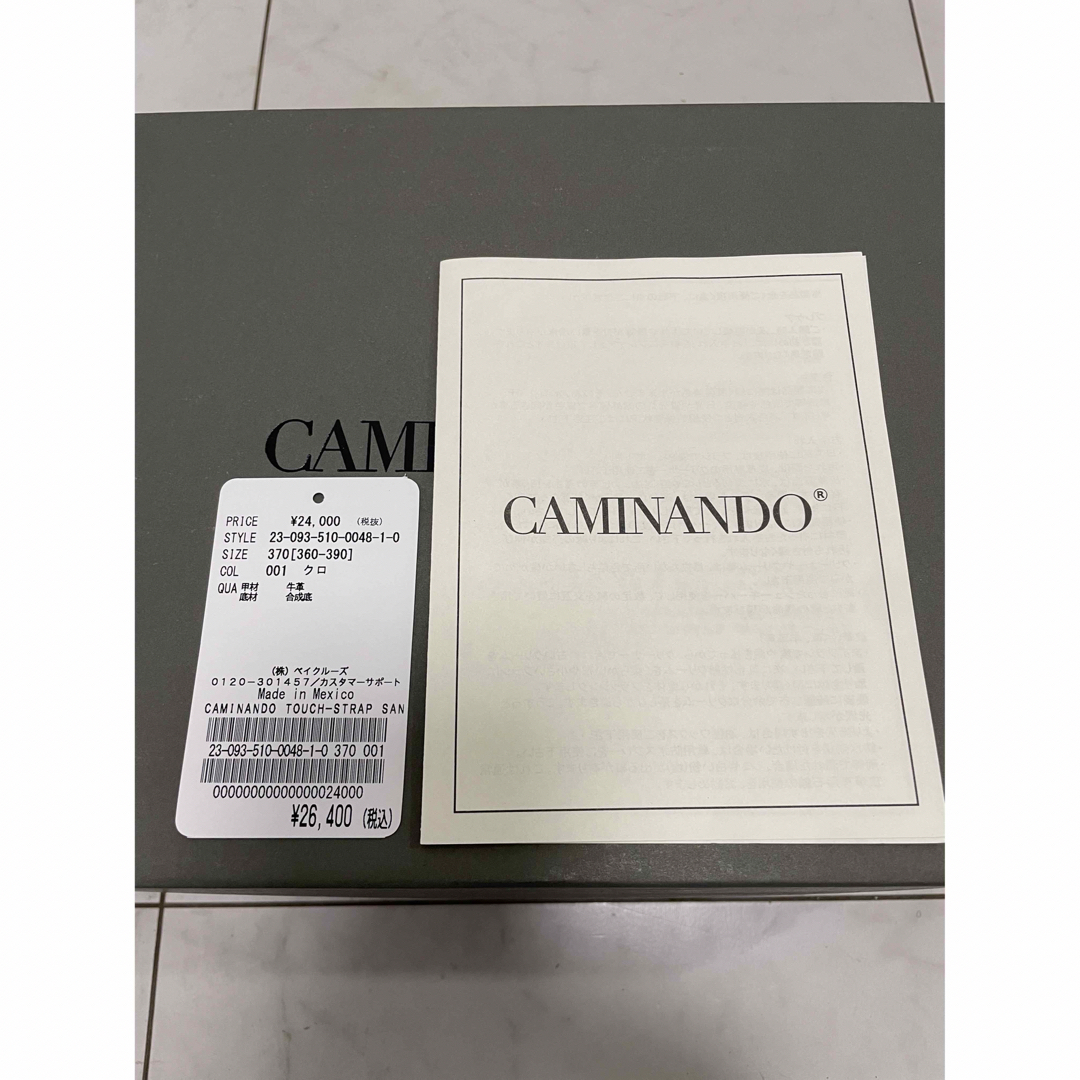CAMINANDO - CAMINANDO TOUCH-STRAP SANDALS 37サイズの通販 by やす's