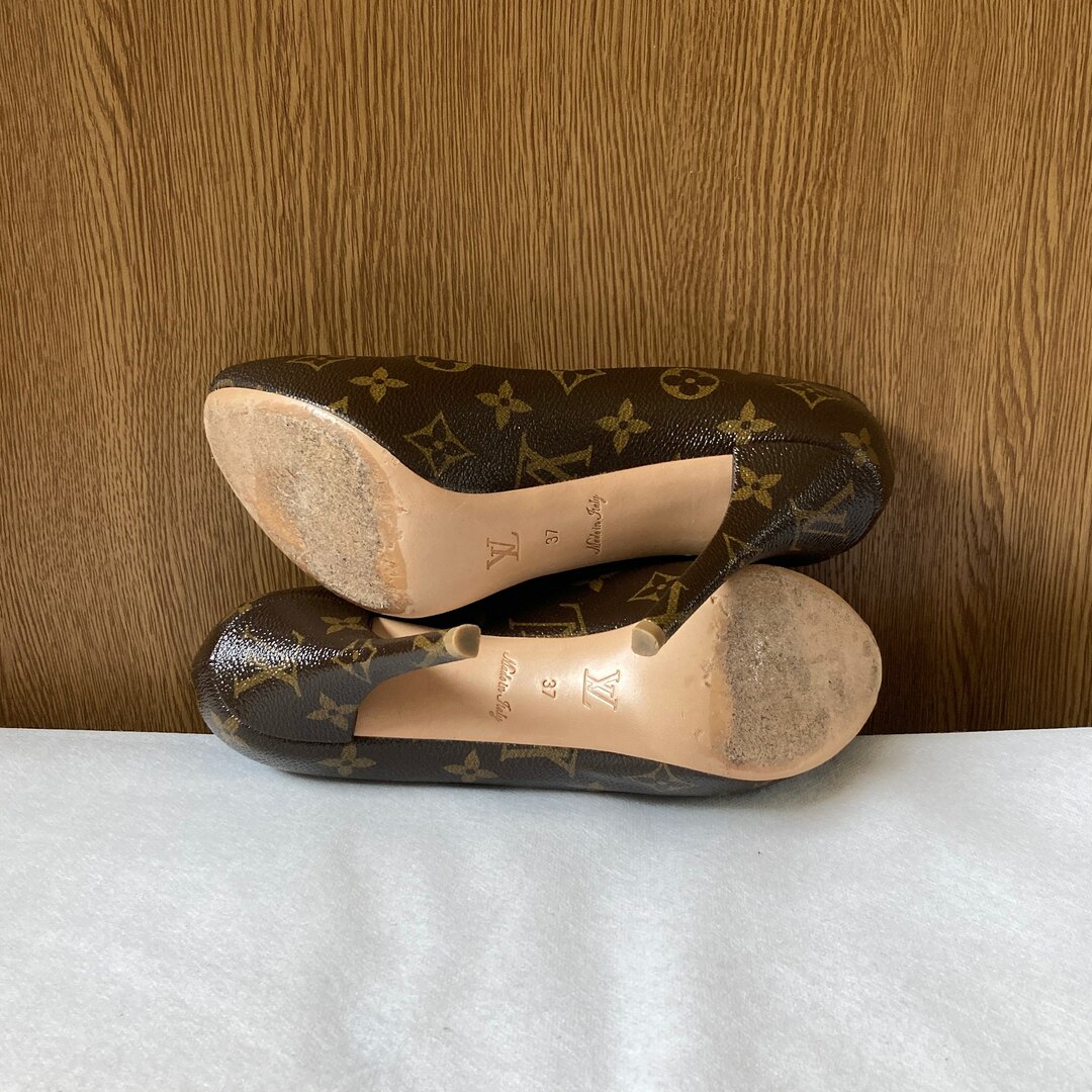美品 ルイヴィトン モノグラムパンプス - ハイヒール/パンプス
