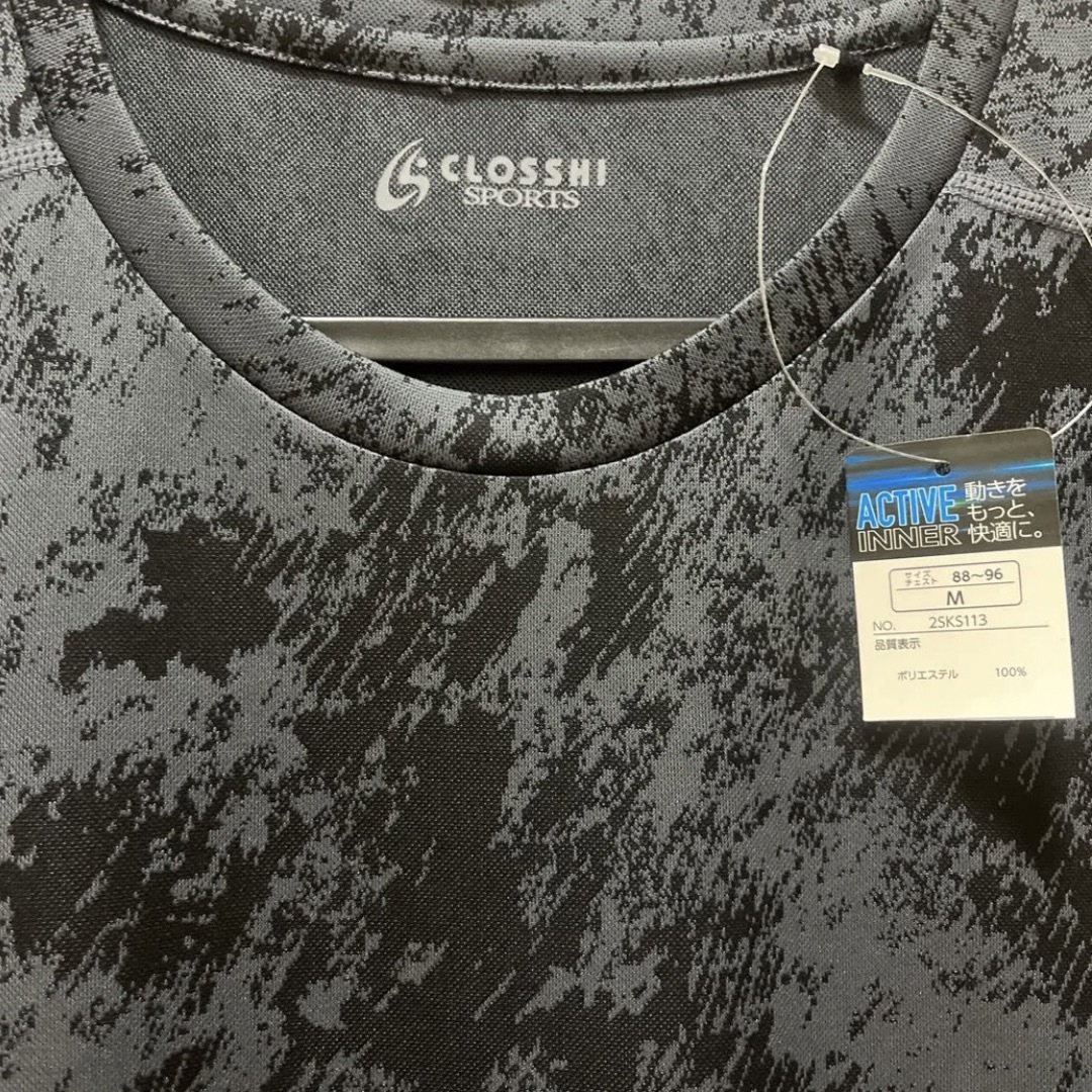 しまむら(シマムラ)の【691】CLOSSHI 新品　タグ付き　半袖シャツ メンズのトップス(Tシャツ/カットソー(半袖/袖なし))の商品写真