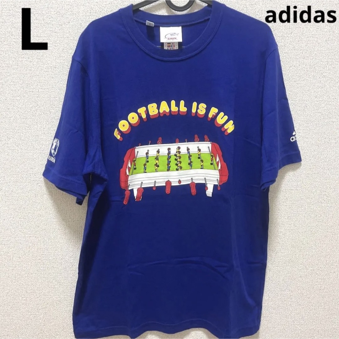 adidas(アディダス)の【694】adidas サッカー　JFA  2003   KIRIN メンズのトップス(Tシャツ/カットソー(半袖/袖なし))の商品写真