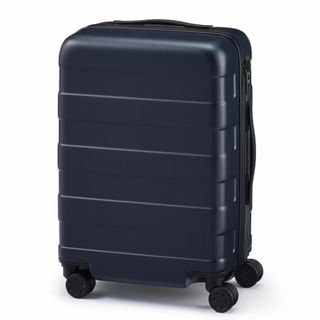 MUJI (無印良品) ネイビー スーツケース/キャリーバッグ(レディース)の