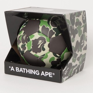 A BATHING APE ABC CAMO SOCCER BALL Mサッカー