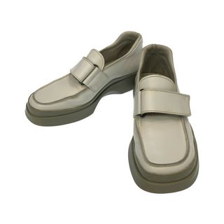 プラダ(PRADA)のプラダ PRADA ベルクロストラップ ローファー レディース 7 1/2(ローファー/革靴)