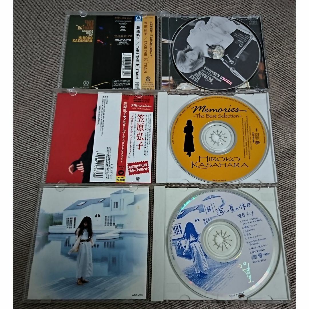 笠原弘子ＣＤ３枚セット「TAKE THE K TRKIN」他 エンタメ/ホビーのCD(ポップス/ロック(邦楽))の商品写真