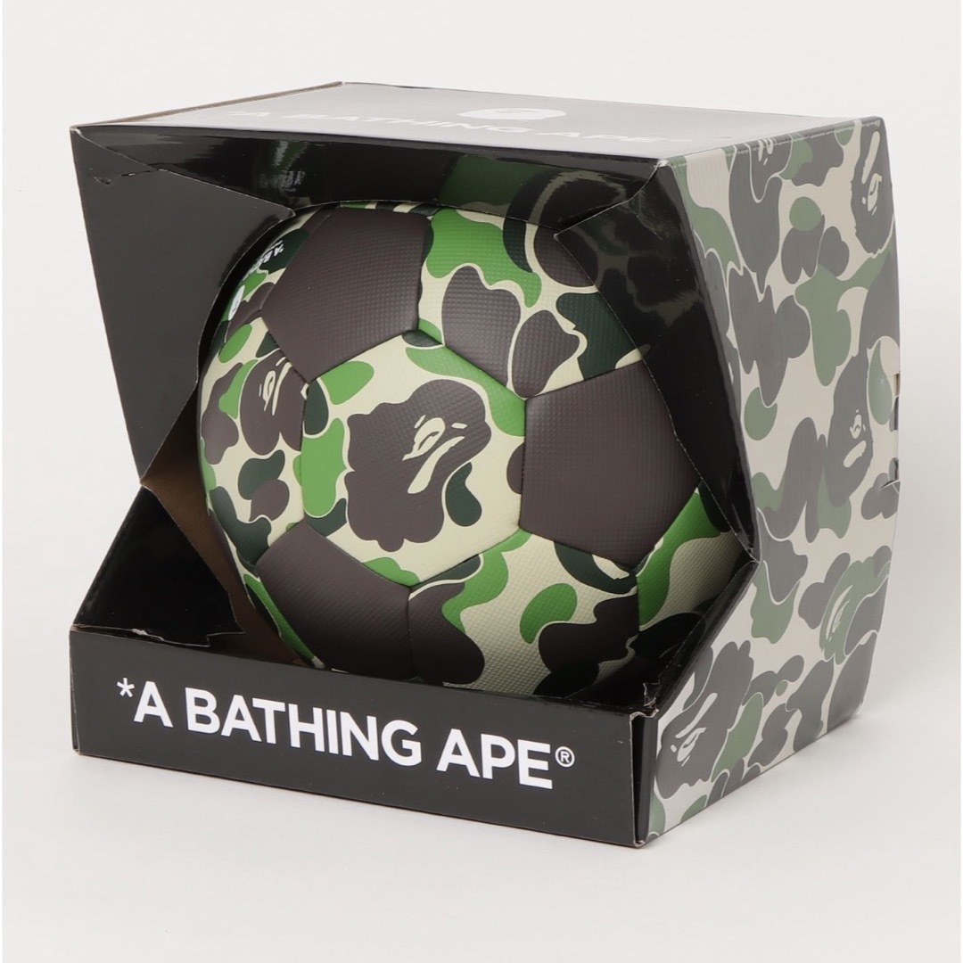 A BATHING APE ABC CAMO SOCCER BALL Mサッカー