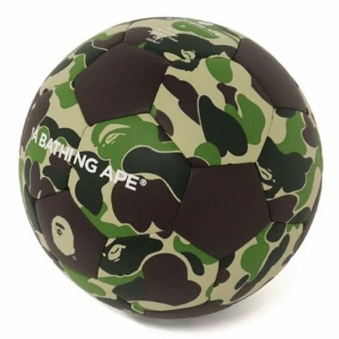 A BATHING APE ABC CAMO SOCCER BALL Mサッカー