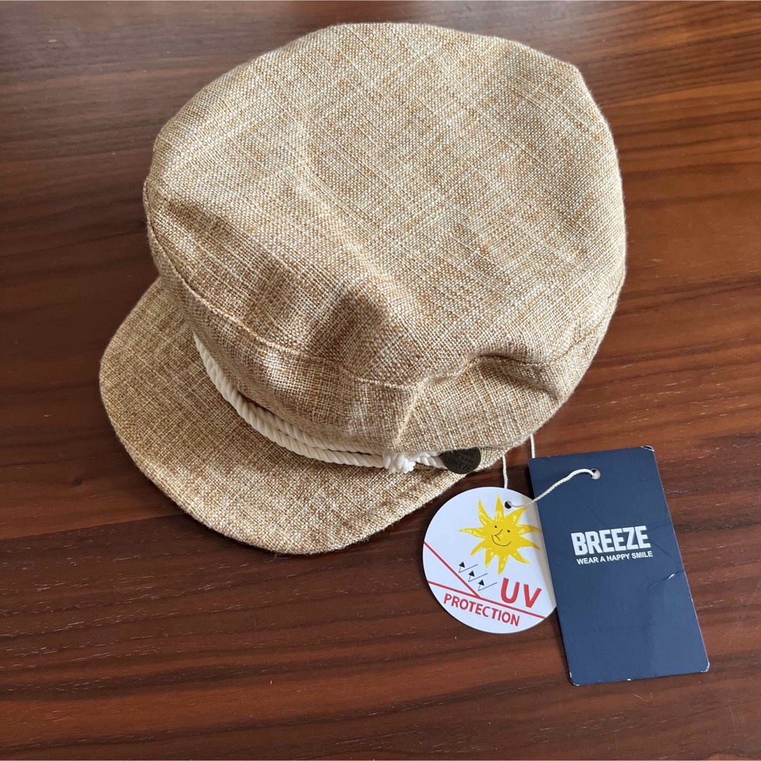BREEZE(ブリーズ)の新品タグ付　BREEZE ブリーズ　ハンティング　帽子　48-50cm キッズ/ベビー/マタニティのこども用ファッション小物(帽子)の商品写真