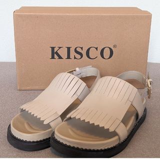 KISCO - 【美品】キスコ KISCO キルトフットベットサンダル