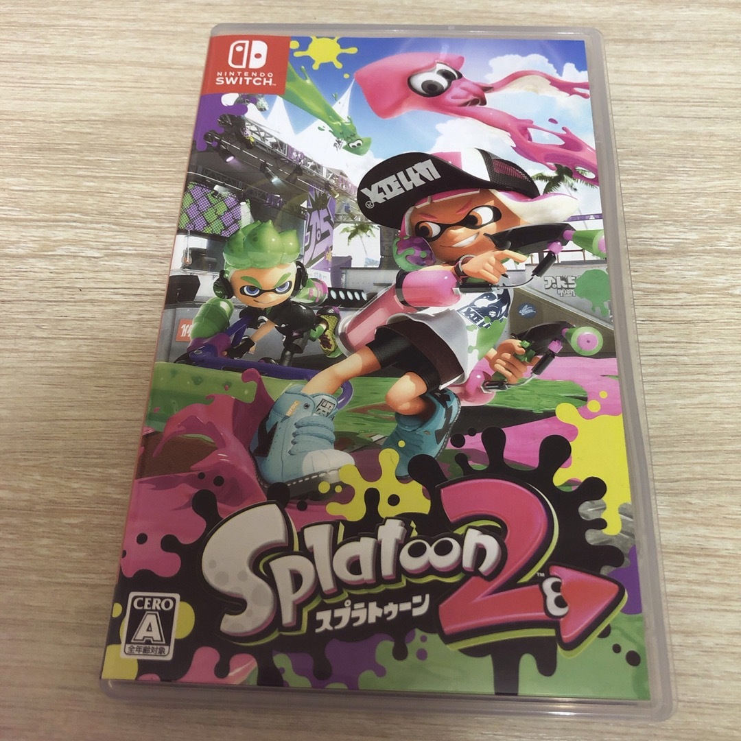 Nintendo Switch(ニンテンドースイッチ)のスプラトゥーン2 ニンテンドースイッチ　NintendoSwitch エンタメ/ホビーのゲームソフト/ゲーム機本体(携帯用ゲームソフト)の商品写真