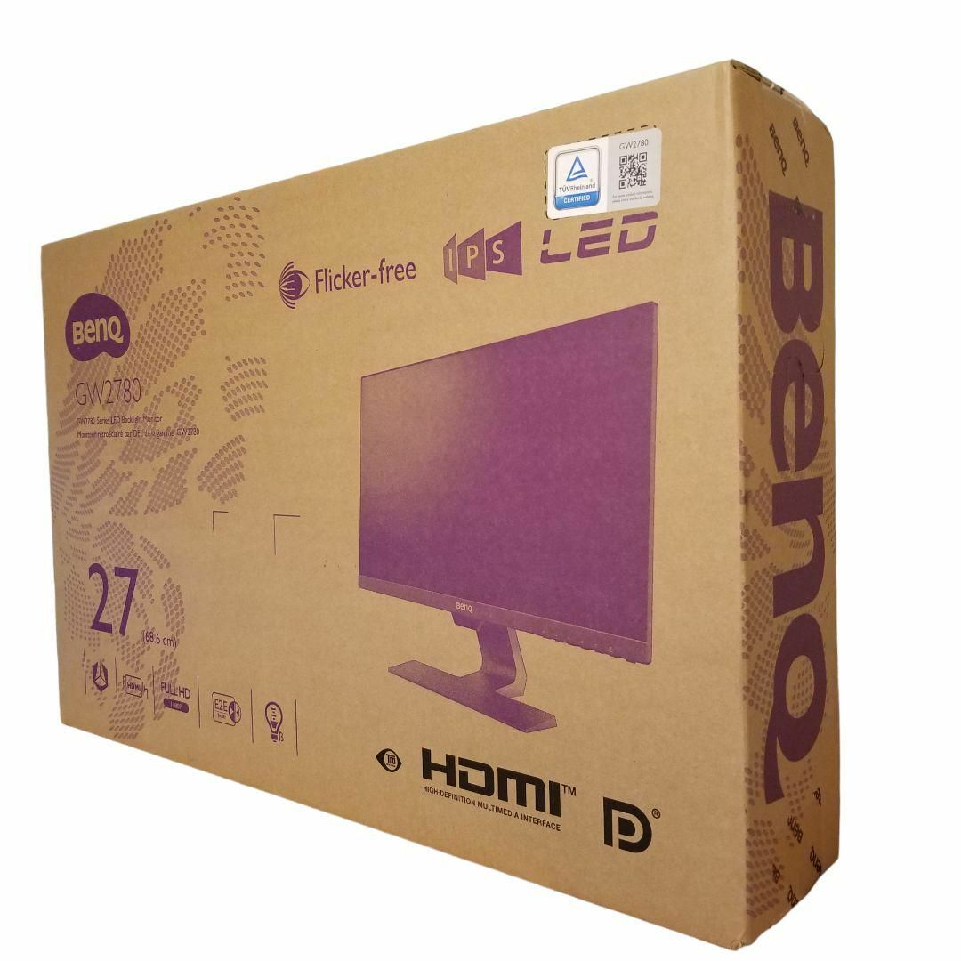 新品 BenQ GW2780 Full HD モニターノングレア 27インチ - ディスプレイ