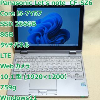 迅速 液晶パネル二枚 Let's note CF-SZ5 6シリーズ ドット抜け