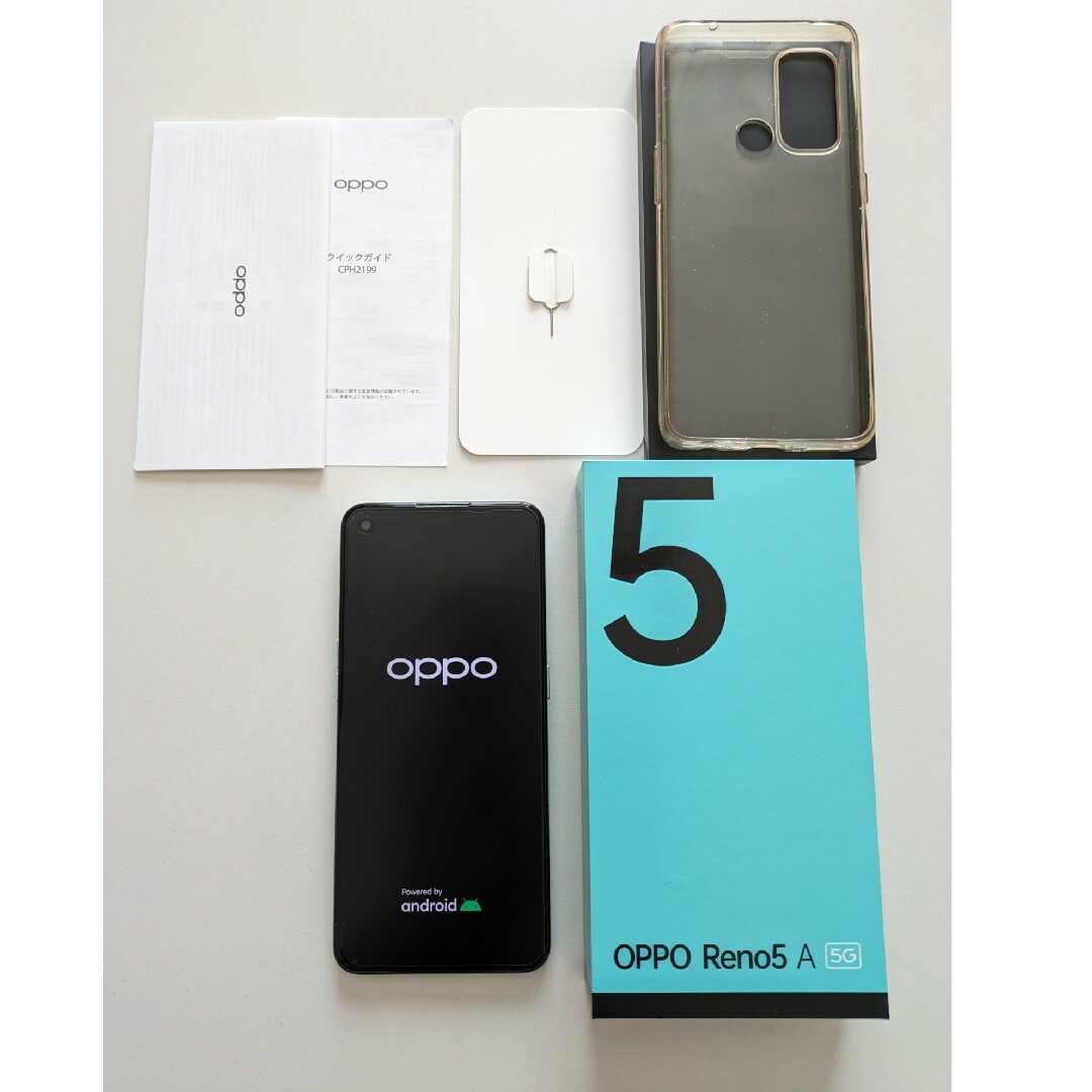 OPPO - OPPO Reno5A アイスブルー 128GB 5Gスマホの通販 by 赤ずきん