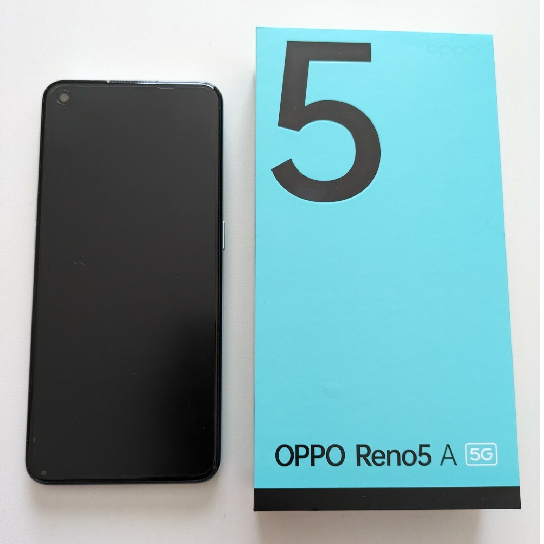 OPPO Reno5A アイスブルー 128GB　5Gスマホ