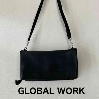 グローバルワーク(GLOBAL WORK)の送料込み！　美品　GLOBAL WORK クラッチ　ショルダー　2wayバッグ(セカンドバッグ/クラッチバッグ)