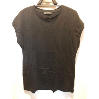 ザラ(ZARA)のZARA 黒Tシャツ　古着(Tシャツ/カットソー(半袖/袖なし))