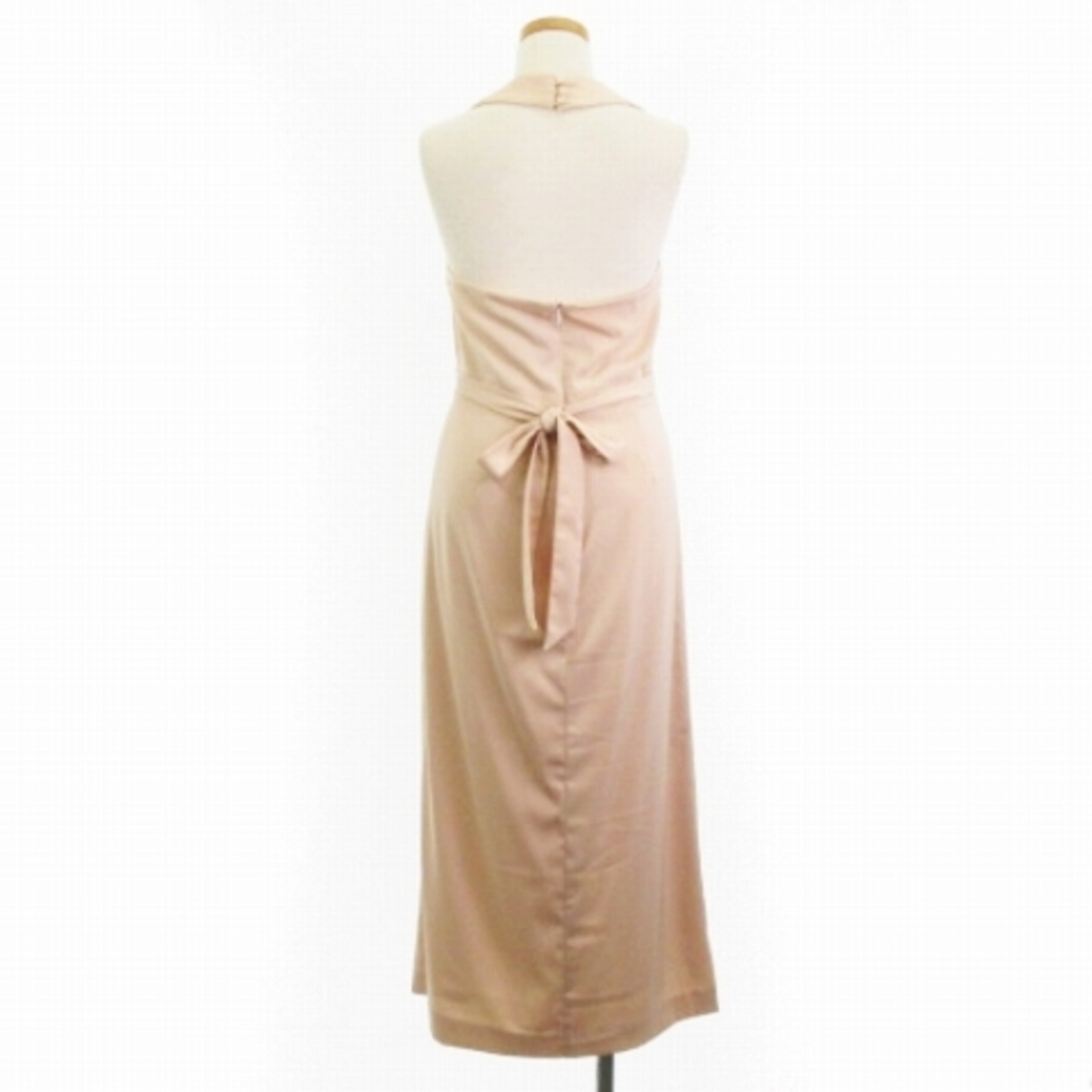 カメオコレクティブ ドレス ワンピース ロング ホルターネック ピンク S 2