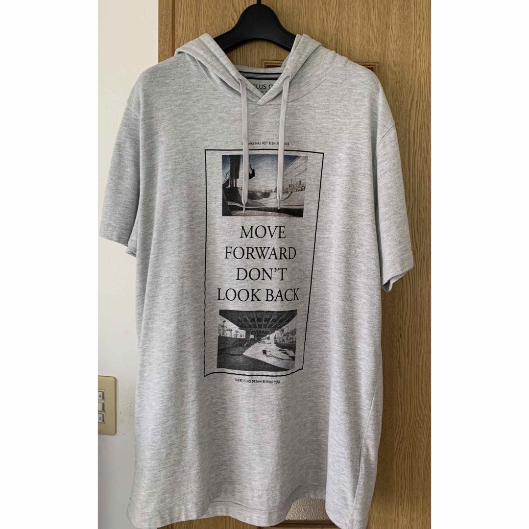 メンズ　パーカーカットソー メンズのトップス(Tシャツ/カットソー(半袖/袖なし))の商品写真