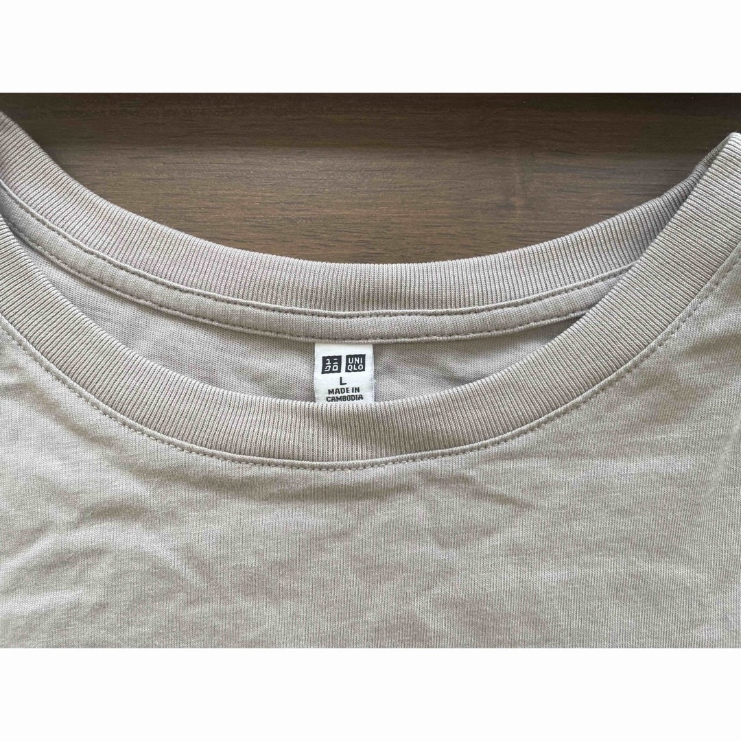 UNIQLO(ユニクロ)のユニクロ　ドルマンT レディースのトップス(Tシャツ(半袖/袖なし))の商品写真
