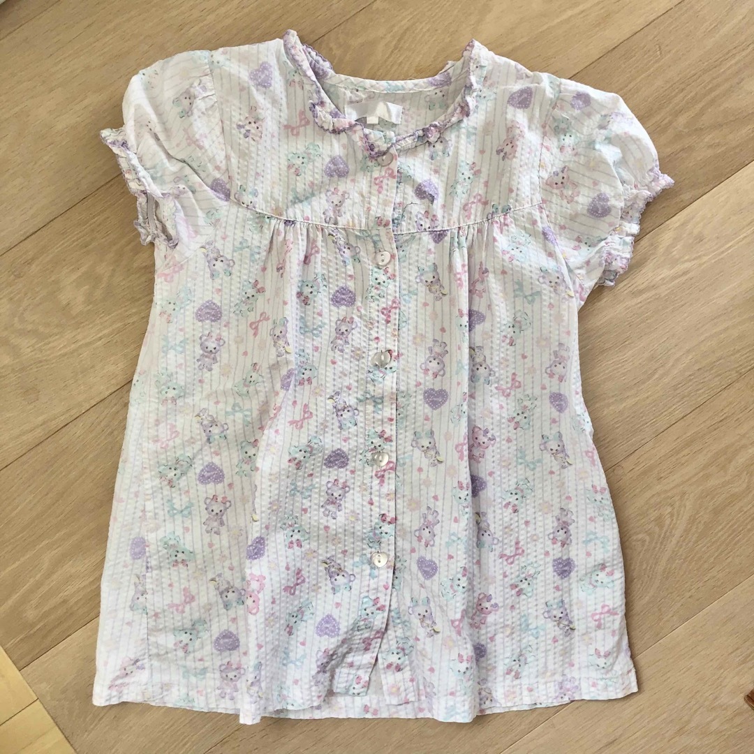 motherways(マザウェイズ)のマザウェイズ  夏用　半袖パジャマ　140 女の子 キッズ/ベビー/マタニティのキッズ服男の子用(90cm~)(パジャマ)の商品写真