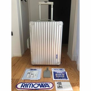 リモワ(RIMOWA)のRIMOWA/リモワ スーツケース 旧ロゴ アルミニウム TSAロック 付属品有(トラベルバッグ/スーツケース)