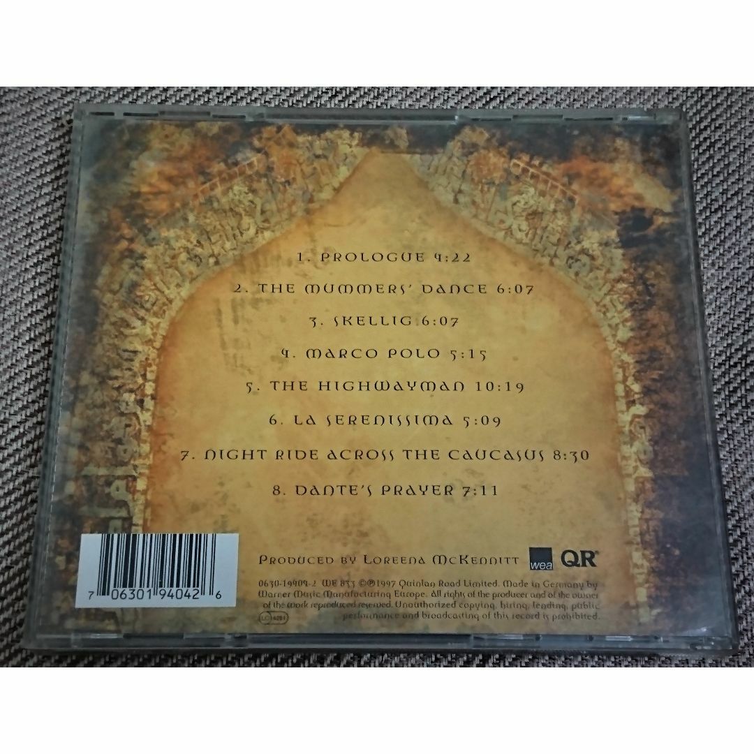 輸入盤ＣＤ：ロリーナ・マッケニット「The book of Secrets」 エンタメ/ホビーのCD(ポップス/ロック(洋楽))の商品写真