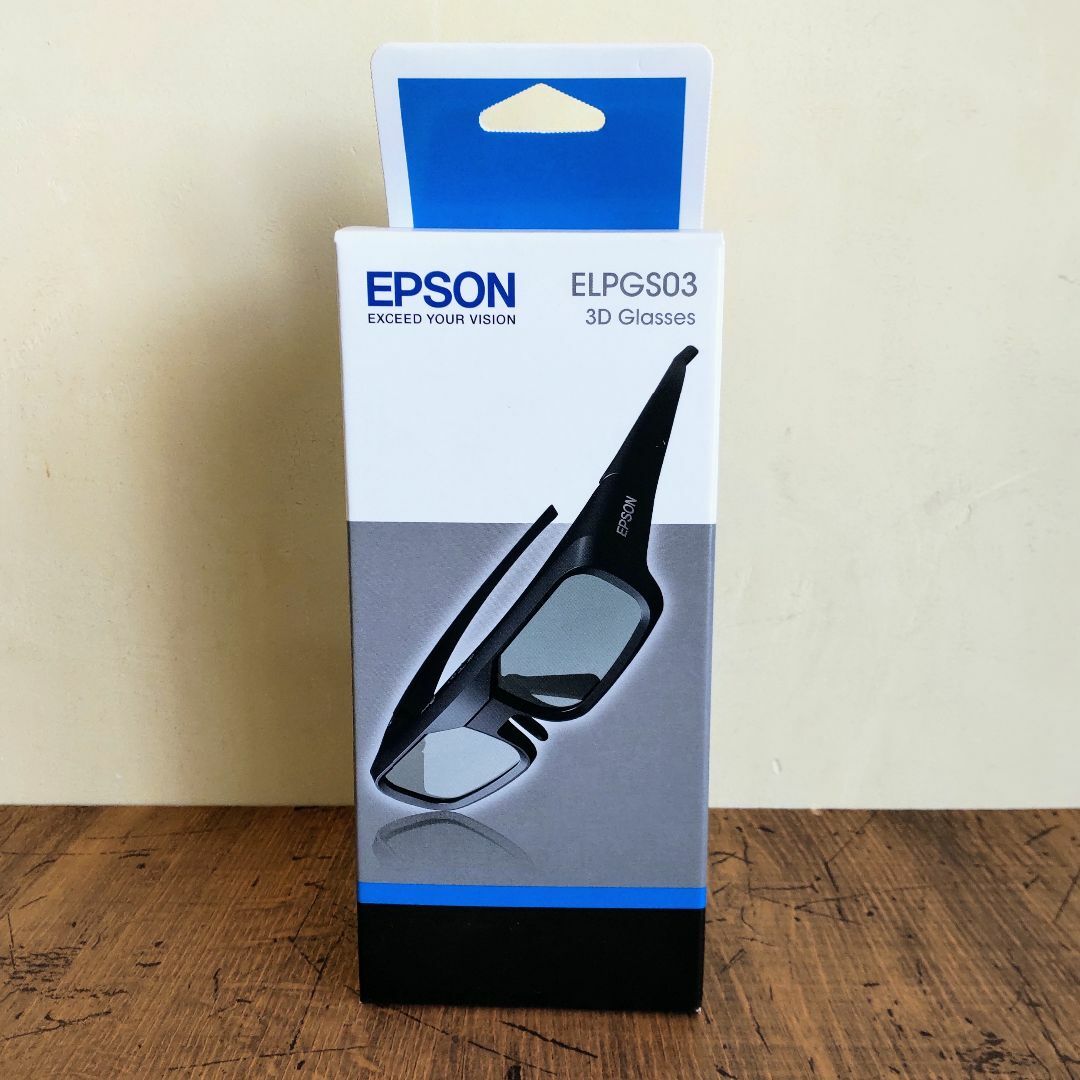 EPSON EPSON エプソン 3Dメガネ ELPGS03 新品未使用の通販 by たんばりん's shop｜エプソンならラクマ