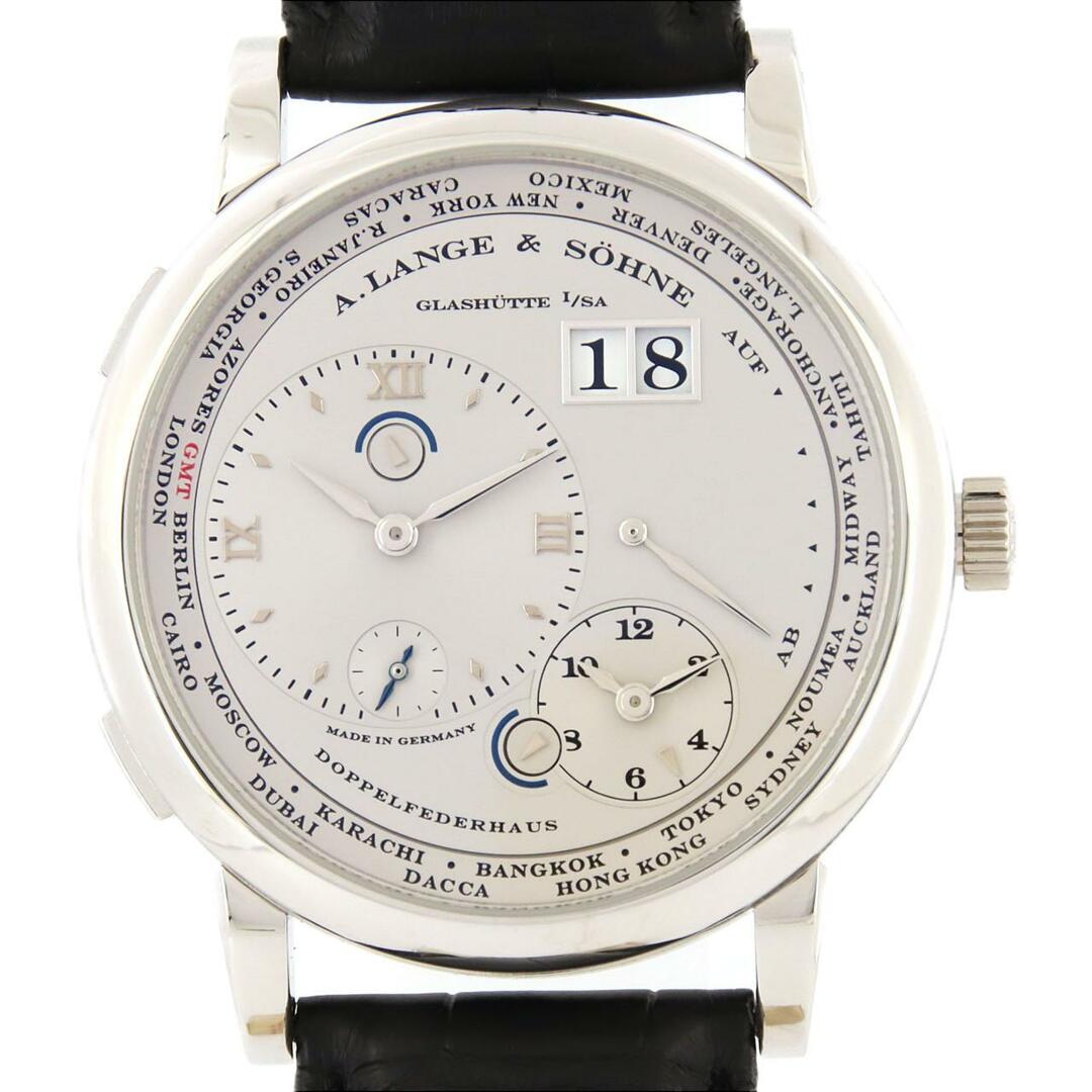 A. Lange & Söhne（A. Lange & Sohne）(ランゲアンドゾーネ)のランゲ&ゾーネ ランゲ1タイムゾーン PT 116.025/LS1162AA PT 手巻 メンズの時計(腕時計(アナログ))の商品写真