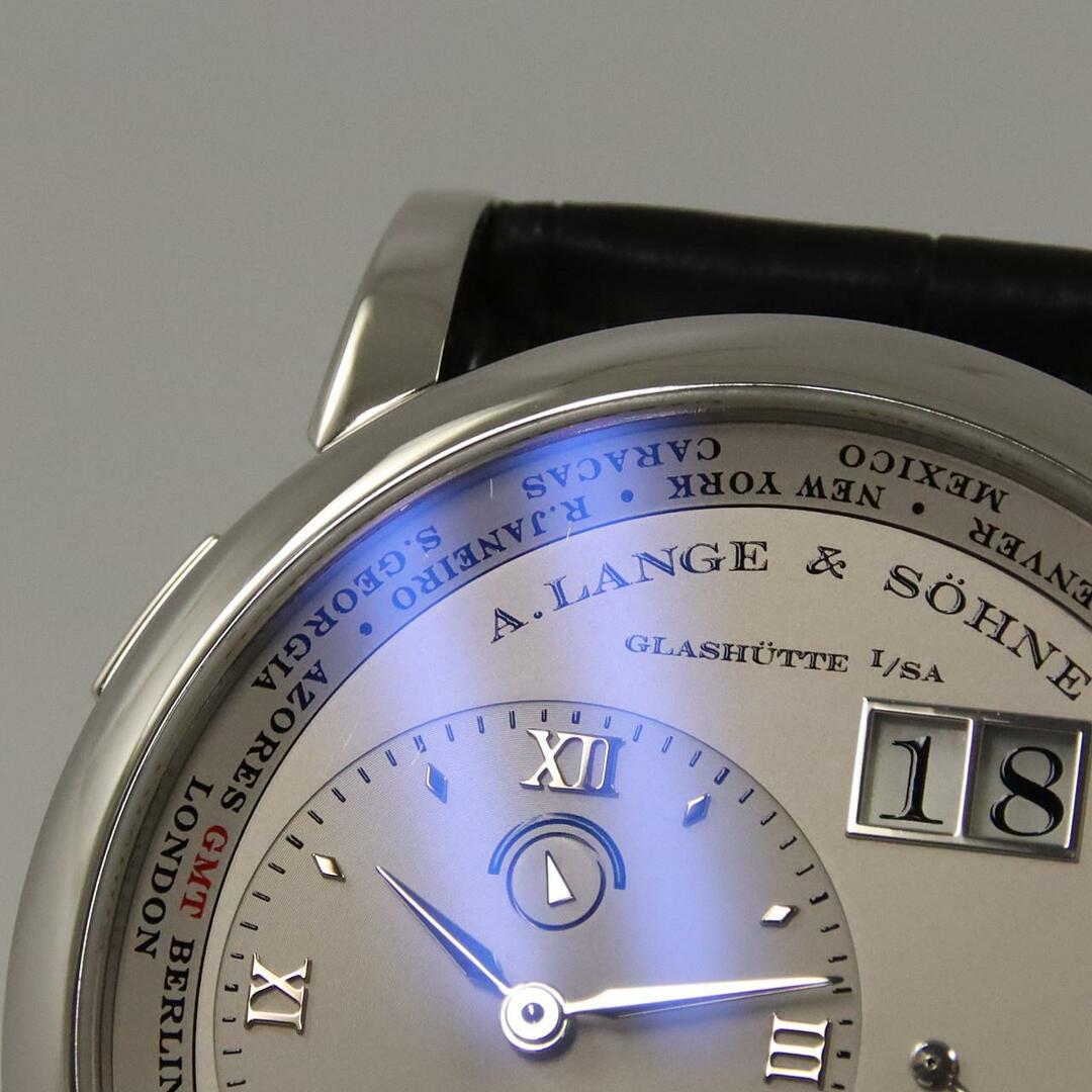 A. Lange & Söhne（A. Lange & Sohne）(ランゲアンドゾーネ)のランゲ&ゾーネ ランゲ1タイムゾーン PT 116.025/LS1162AA PT 手巻 メンズの時計(腕時計(アナログ))の商品写真