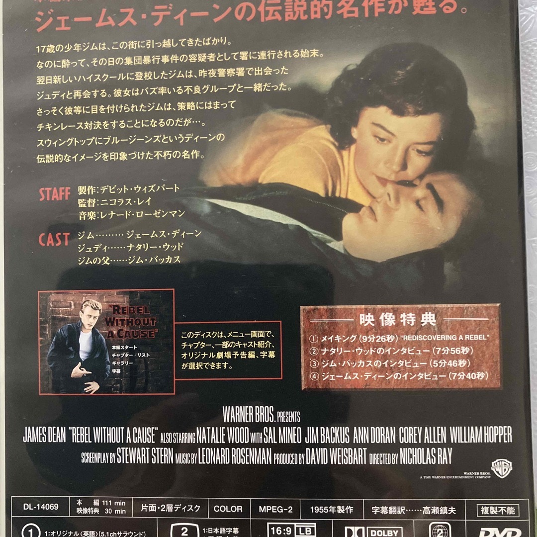 理由なき反抗　特別版 DVD