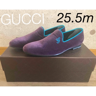 グッチ(Gucci)のGucci   靴　スエード　25.5cm メンズ(その他)
