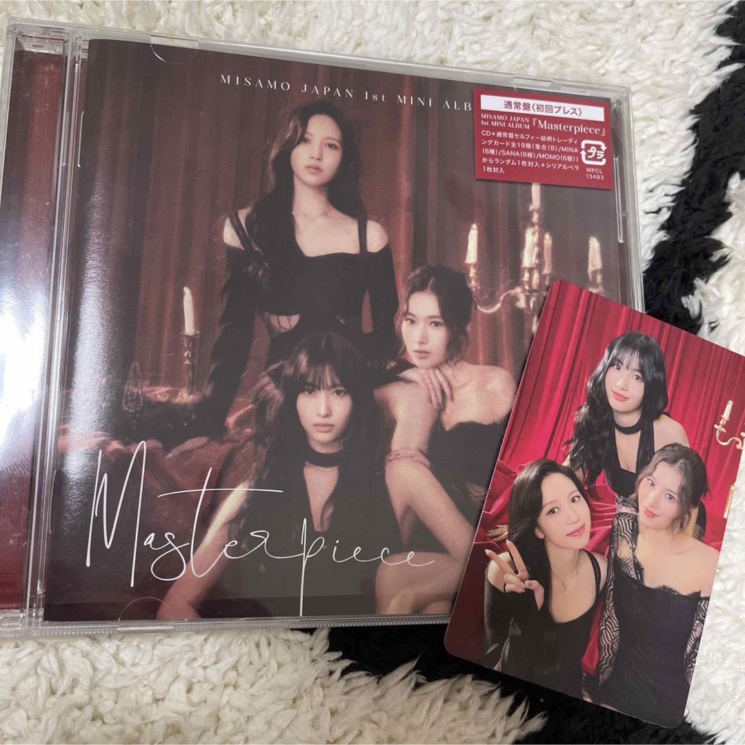 TWICE - MISAMO JAPAN 1st ミニアルバムMasterpiece 通常盤の TWICE - MISAMO JAPAN 1st ミニアルバムMasterpiece 通常盤の