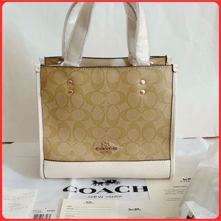 COACH - コーチ C5122 デンプシー トート 22 チョークの通販 by H ...