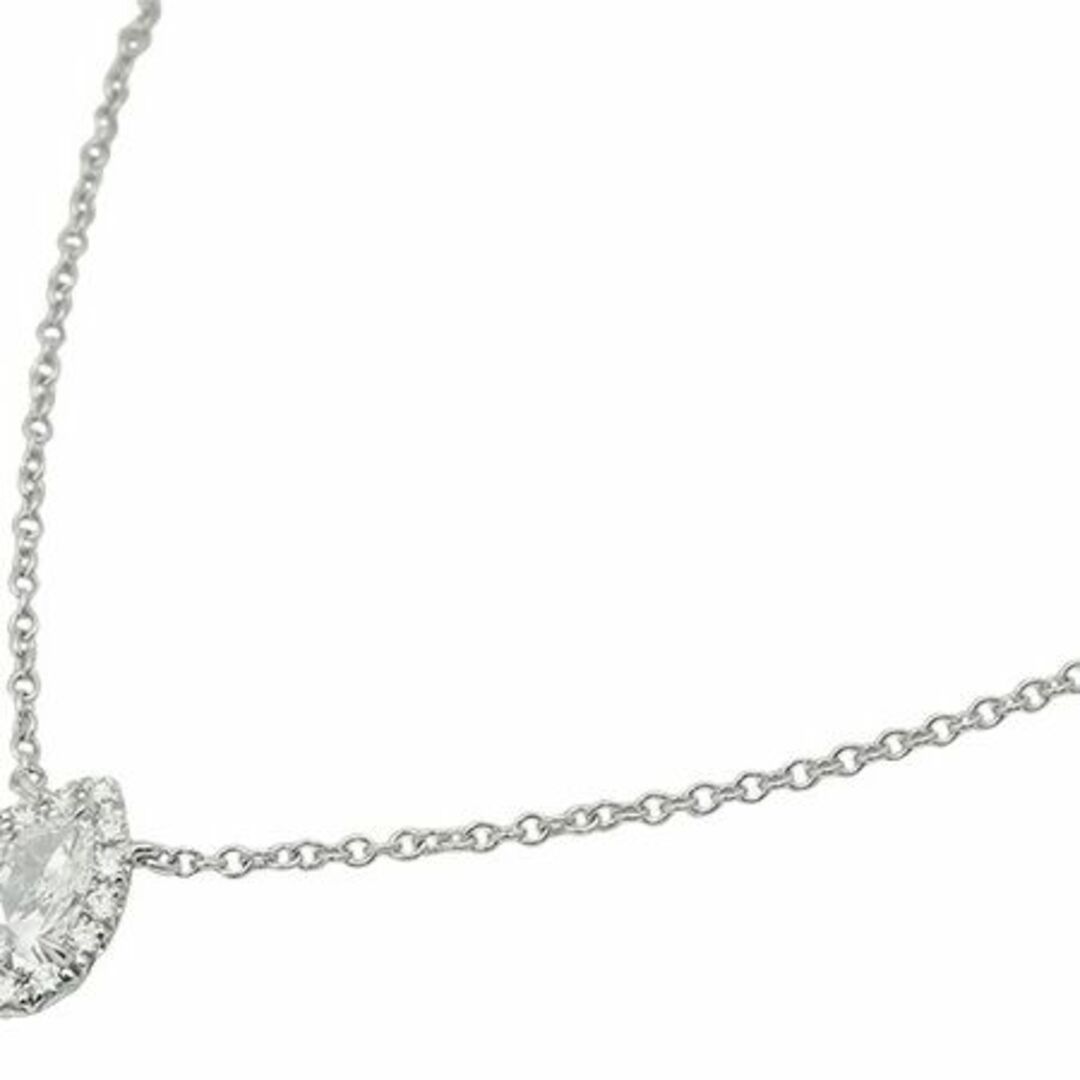 Tiffany & Co. - ティファニー ソレスト ペアシェイプ ダイヤ/0.36ct ネックレス プラチナ