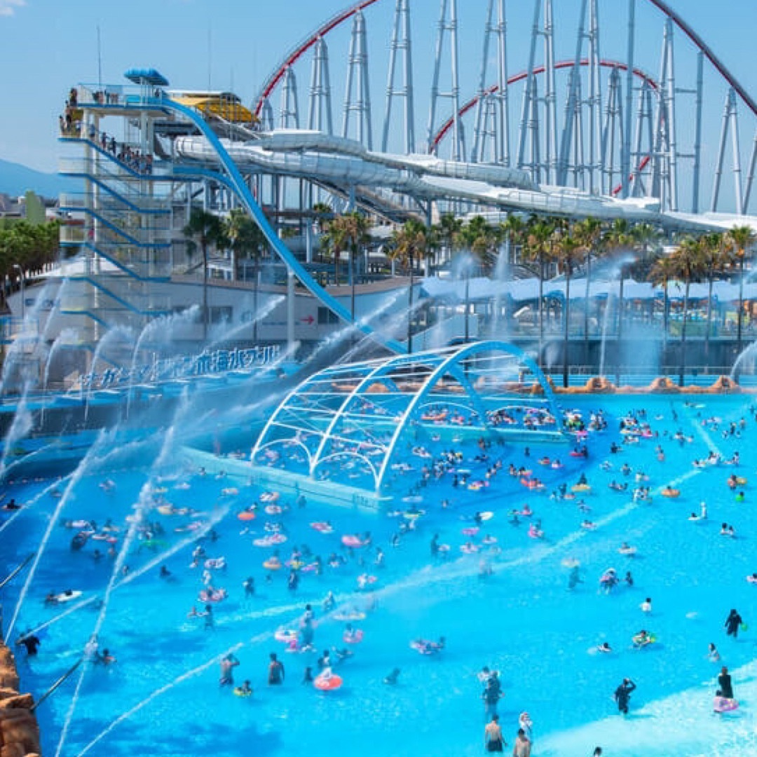 ジャンボ海水プール入場 & ナガシマスパーランド入場 チケット2枚