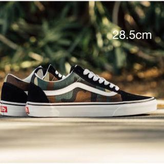 ヴァンズ(VANS)の28.5cm 【vans】US企画　迷彩×ホワイト　オールドスクール(スニーカー)