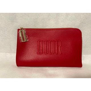 ディオール(Dior)の新品【DIOR】ディオールノベルティポーチ　レッド(ポーチ)