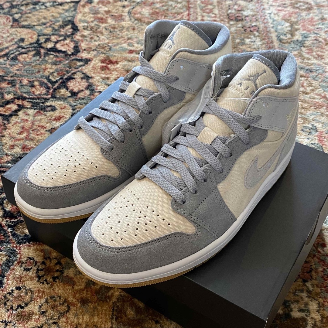 Nike AirJordan1 CoconutMilk/ParticleGrey