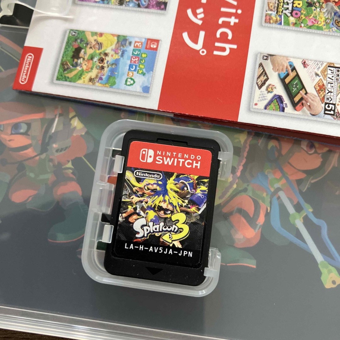 Nintendo Switch(ニンテンドースイッチ)の【コメント必須】スプラトゥーン3 Switch 中古 エンタメ/ホビーのゲームソフト/ゲーム機本体(家庭用ゲームソフト)の商品写真