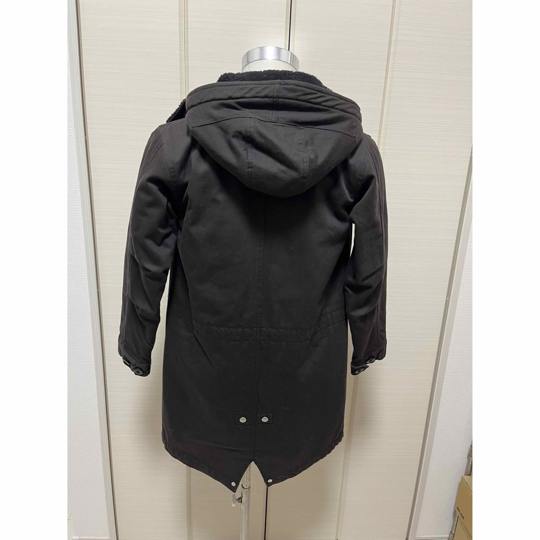 RUDE GALLERY(ルードギャラリー)のルードギャラリーR5FIELDCOAT モッズコート　ブラック メンズのジャケット/アウター(モッズコート)の商品写真