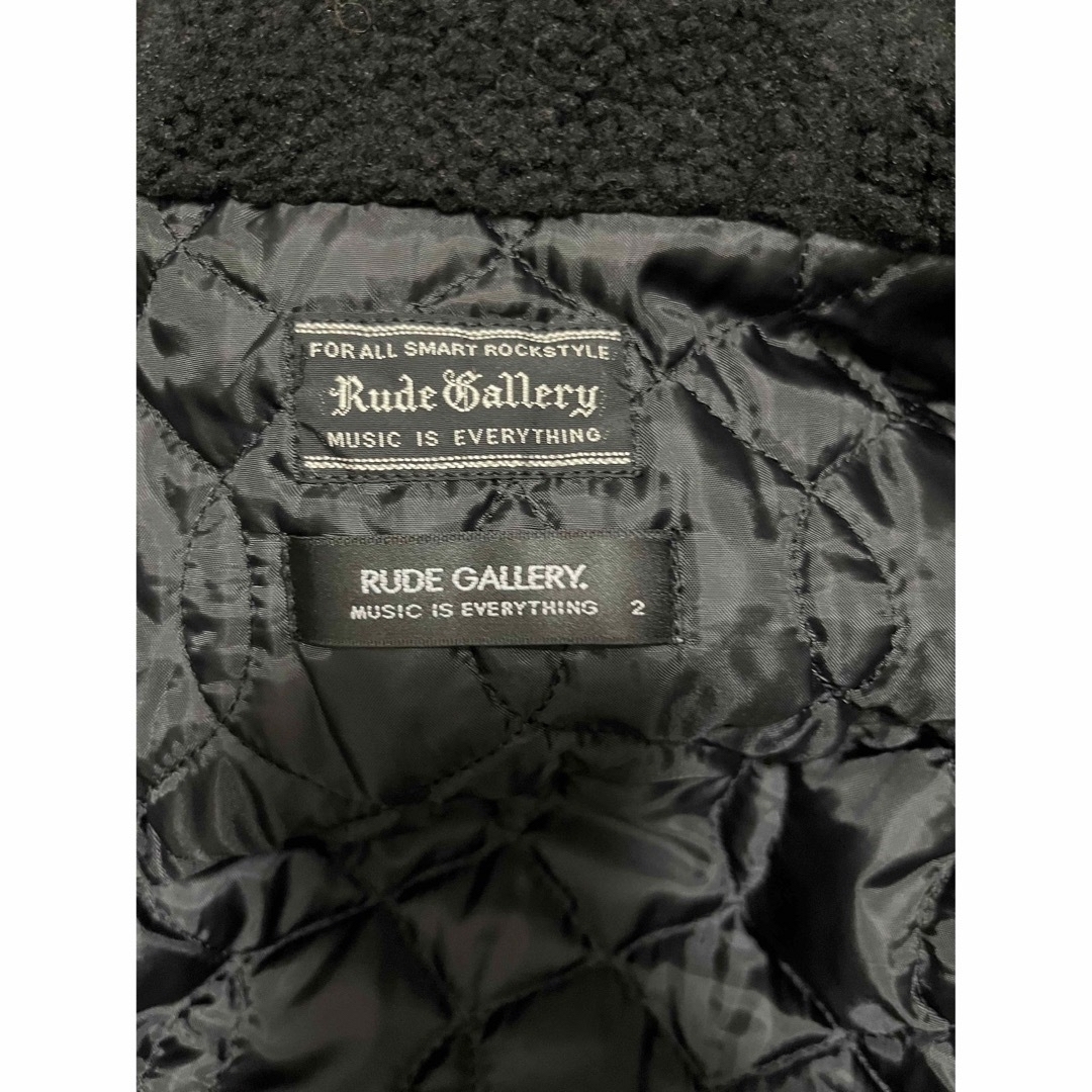 RUDE GALLERY(ルードギャラリー)のルードギャラリーR5FIELDCOAT モッズコート　ブラック メンズのジャケット/アウター(モッズコート)の商品写真