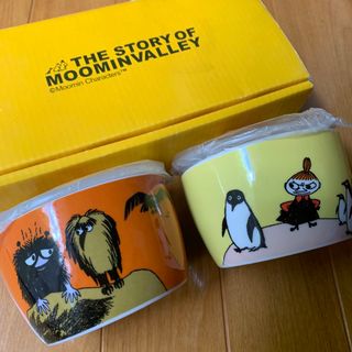 ムーミン(MOOMIN)のムーミン　保存容器　レンジ可　2個セット　新品(容器)