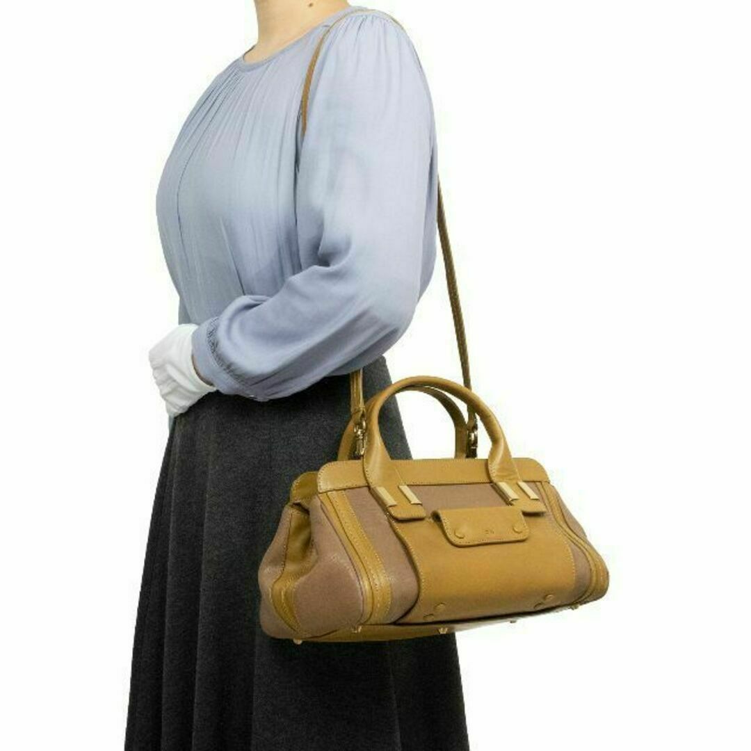 Chloe - 【全額返金保証・送料無料】クロエの2wayハンドバッグ・正規品